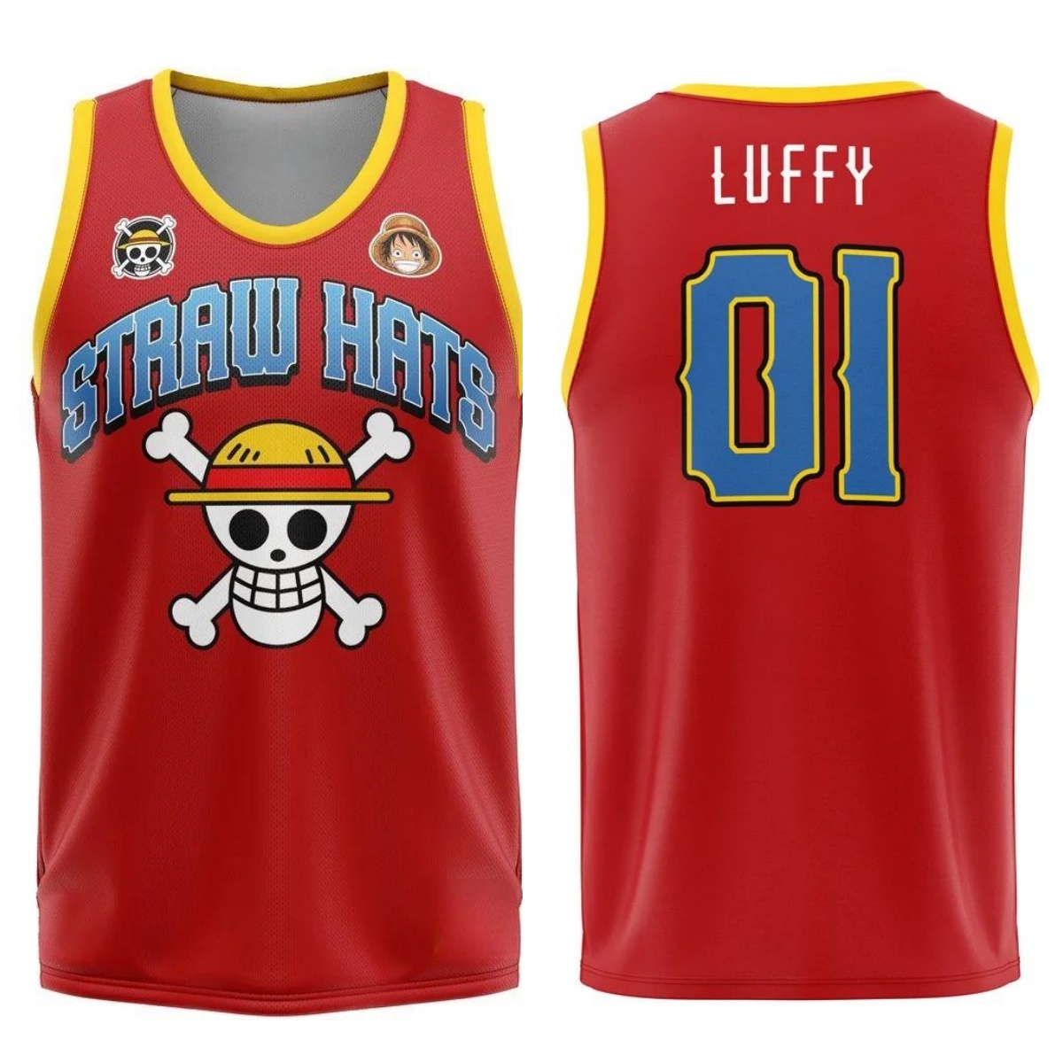 3D Printing Luffy - Colete Retrô Cosplay Luffy One Piece