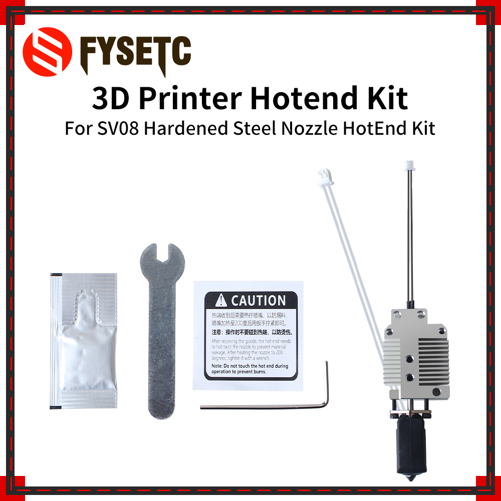 3D Printing News - Kit de Bico de Aço Endurecido