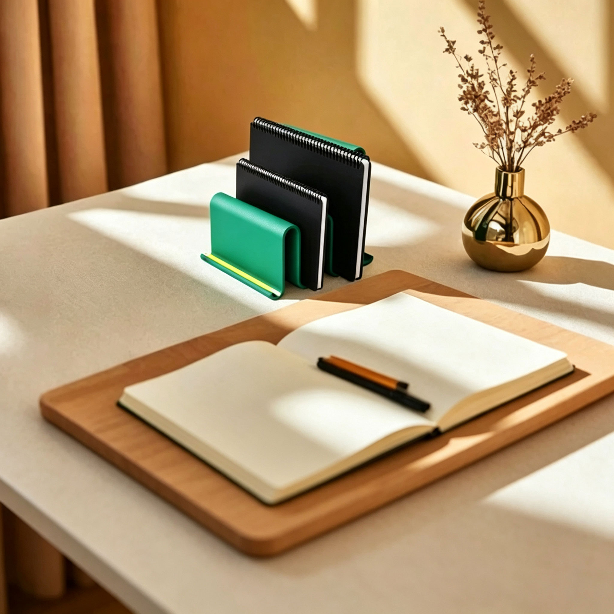 3D Printing Journal - Suporte para Cadernos em Camadas Impresso