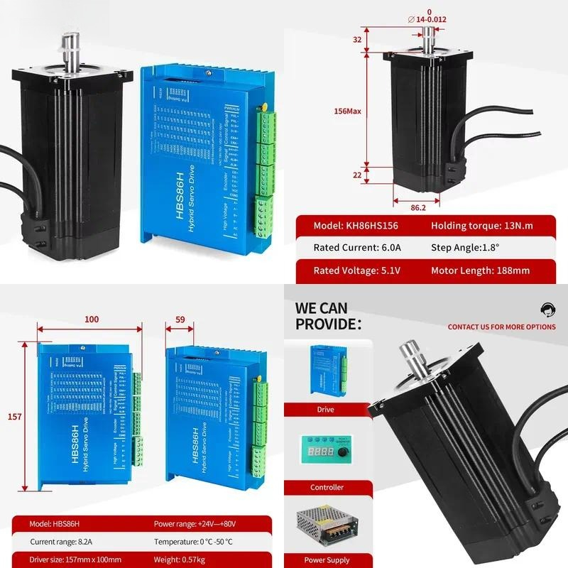 Stepper Motor - Kit de Motor de Passo Híbrido