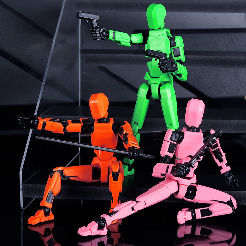 3D Printing Titanium - Titan manequim 13 figuras de ação
