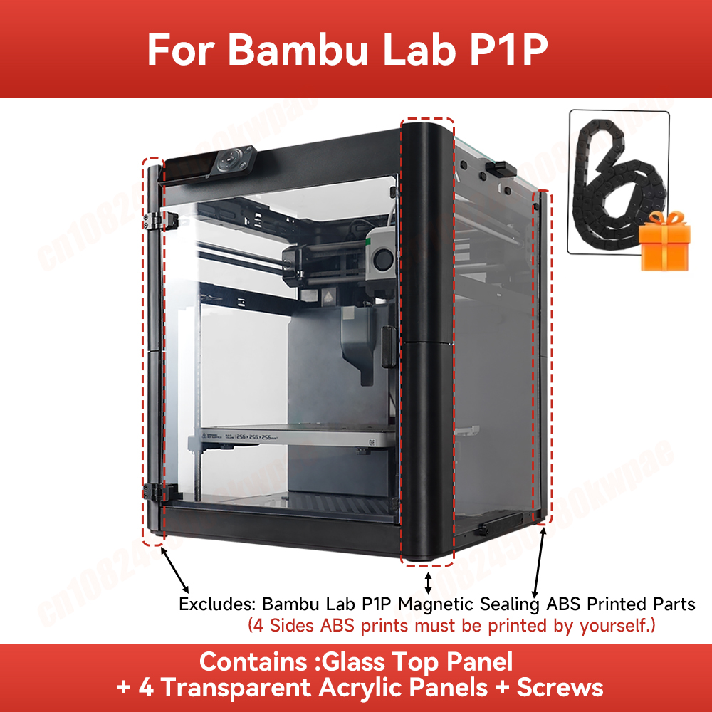 3D Printer Enclosure Frame - Kit de Montagem para Caixa Bambulab