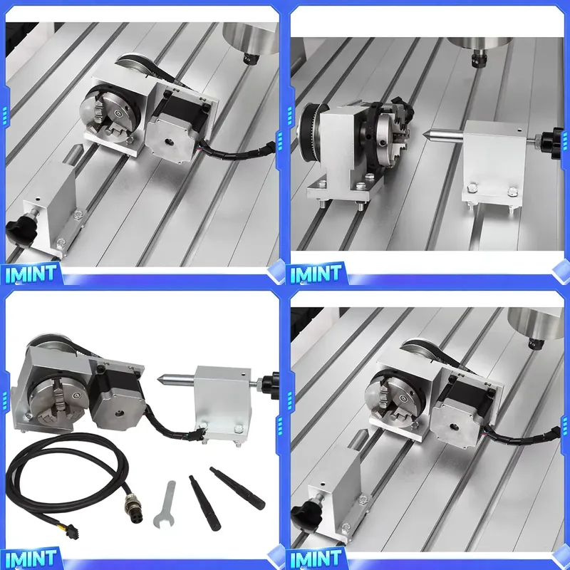 Mesa Rotativa CNC de 4º Eixo c - Stepper Motor avaliação e preço