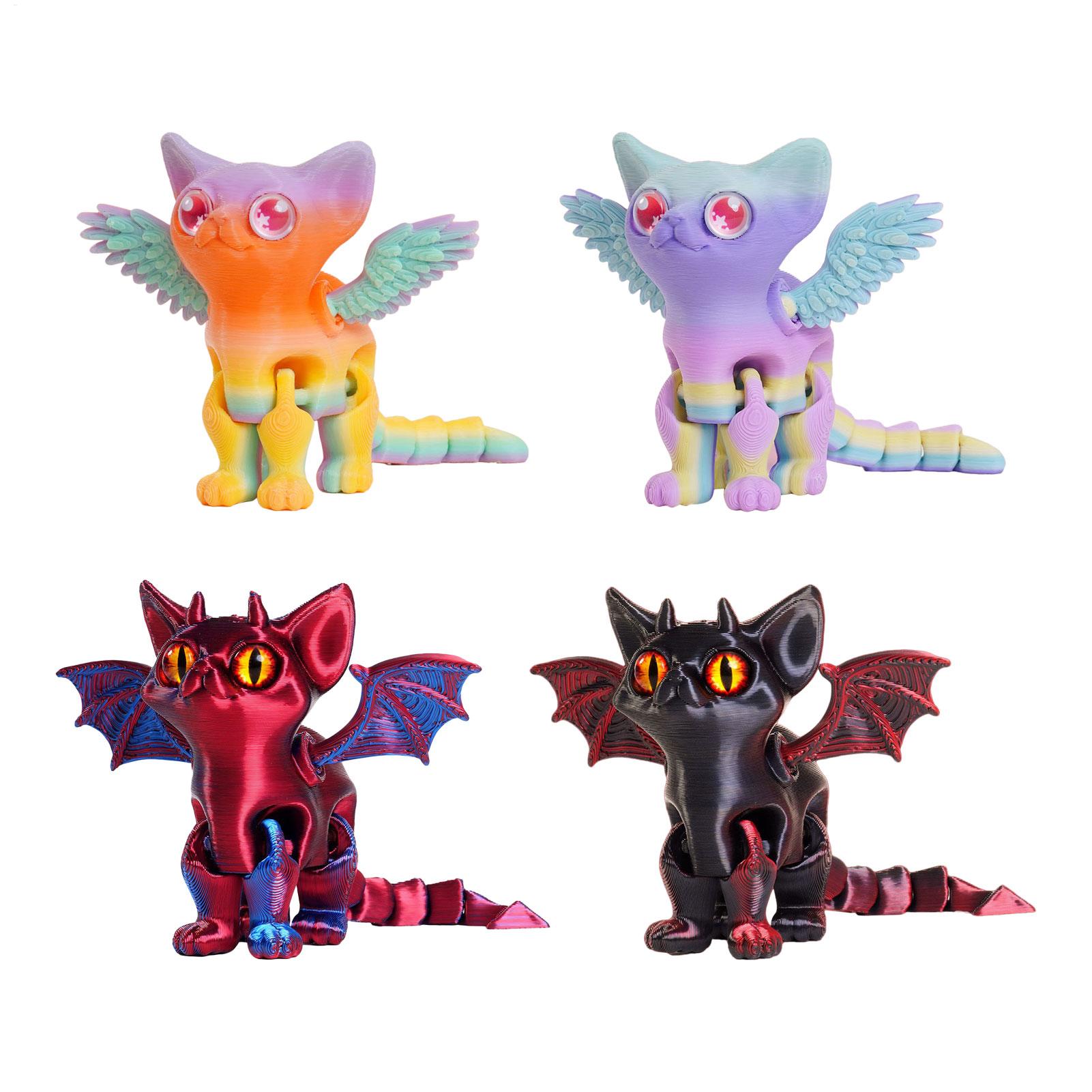 Figura de Gato em Impressão 3D - 3D Printing Desk avaliação e preço