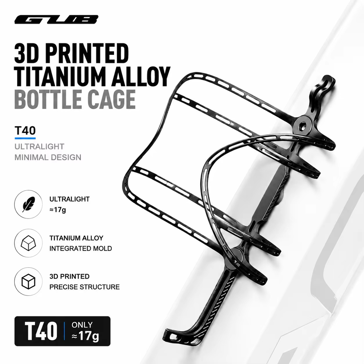 Suporte para Garrafa de Bicicl - 3D Printing Titanium avaliação e preço