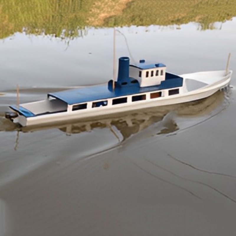 Barco rc 60cm romântico pequen - 3D Printing Rc Boat avaliação e preço