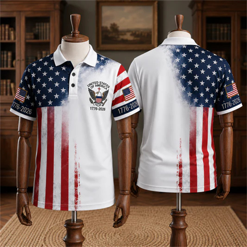 Camisa Polo Masculina com Esta - 3D Printing Usa avaliação e preço