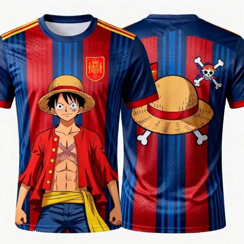 Camiseta 3D de secagem rápida  - 3D Printing Luffy avaliação e preço