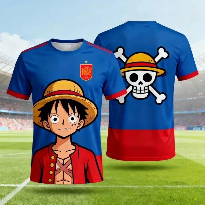 Camiseta 3D de secagem rápida  - 3D Printing Luffy avaliação e preço