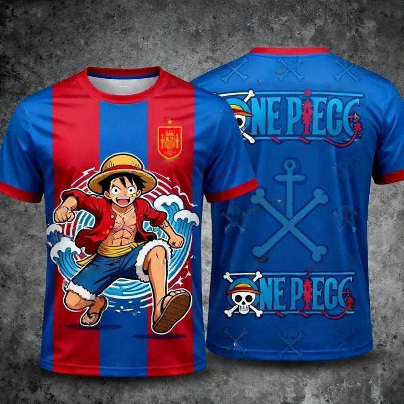 Camiseta 3D de secagem rápida  - 3D Printing Luffy avaliação e preço