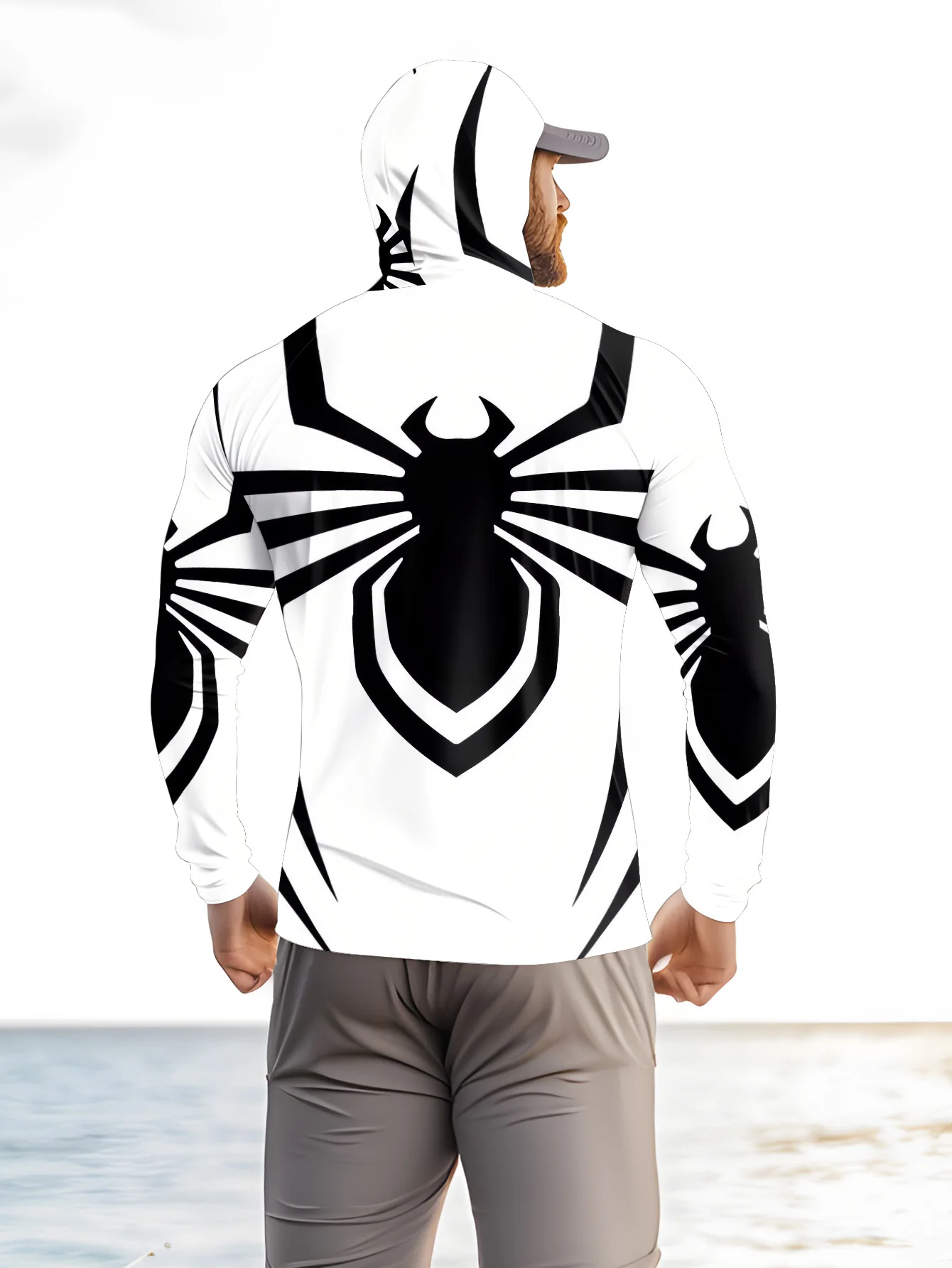 Camisa Masculina de Manga Long - 3D Printing Use avaliação e preço