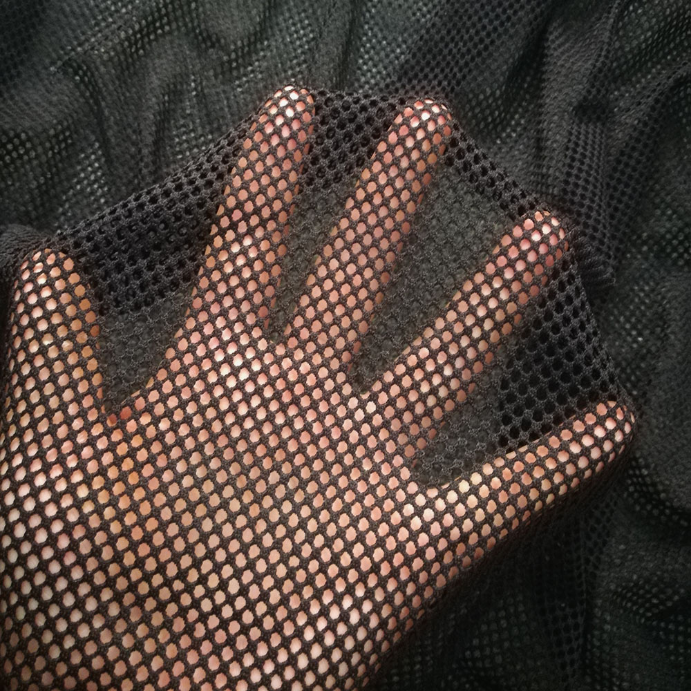 Tecido de Malha Elástica Preta - 3D Printing On Fabric avaliação e preço