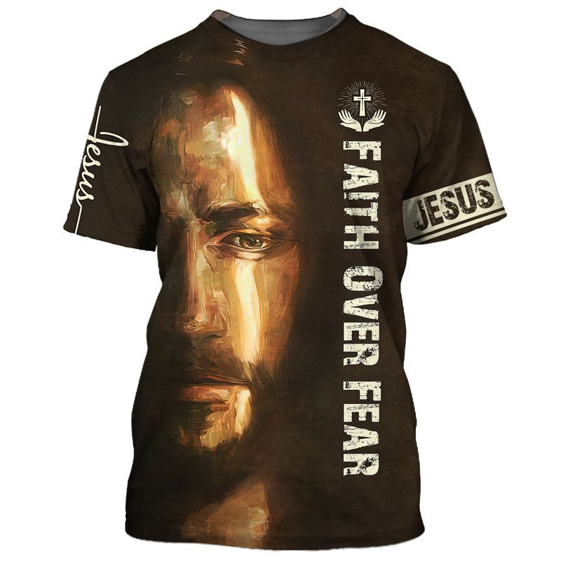 Jesus cristo camiseta masculin - 3D Printing Usa avaliação e preço