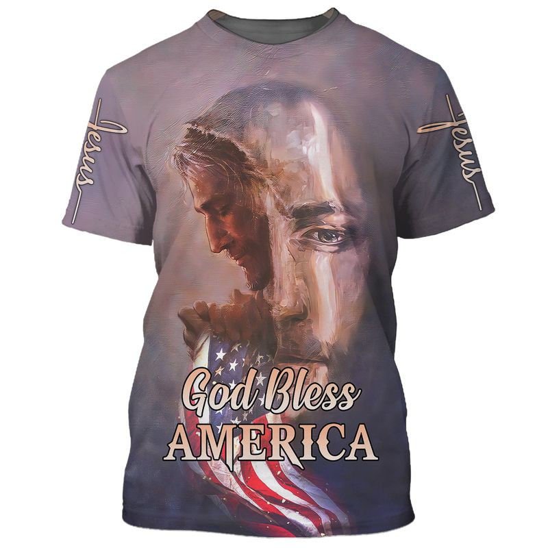 Jesus cristo camiseta masculin - 3D Printing Usa avaliação e preço