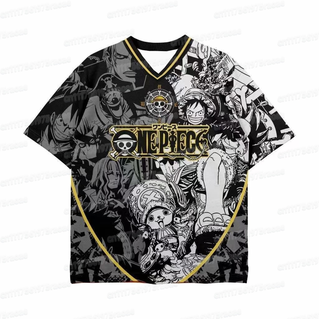 2026 Nova Camiseta de Verão de - 3D Printing Luffy avaliação e preço