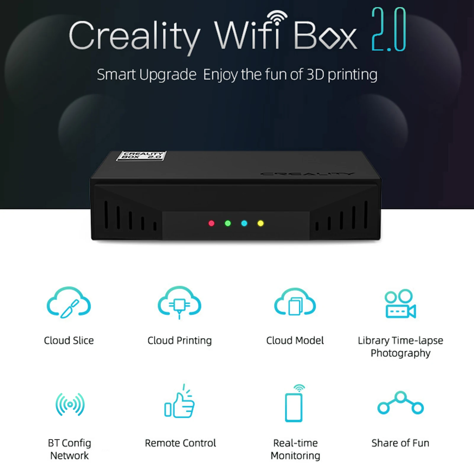 Creality WiFi Box 2.0 para imp - 3D Printing Timelapse avaliação e preço