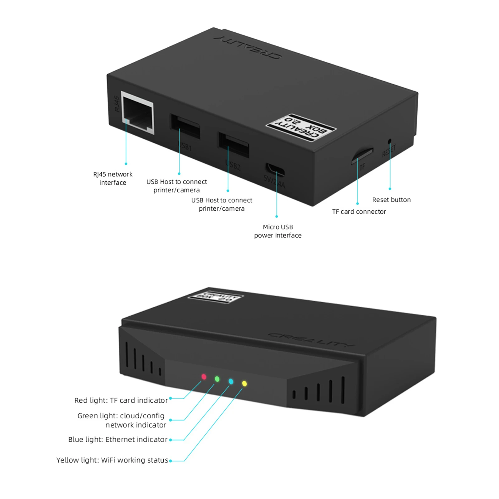 Creality WiFi Box 2.0 para imp - 3D Printing Timelapse avaliação e preço