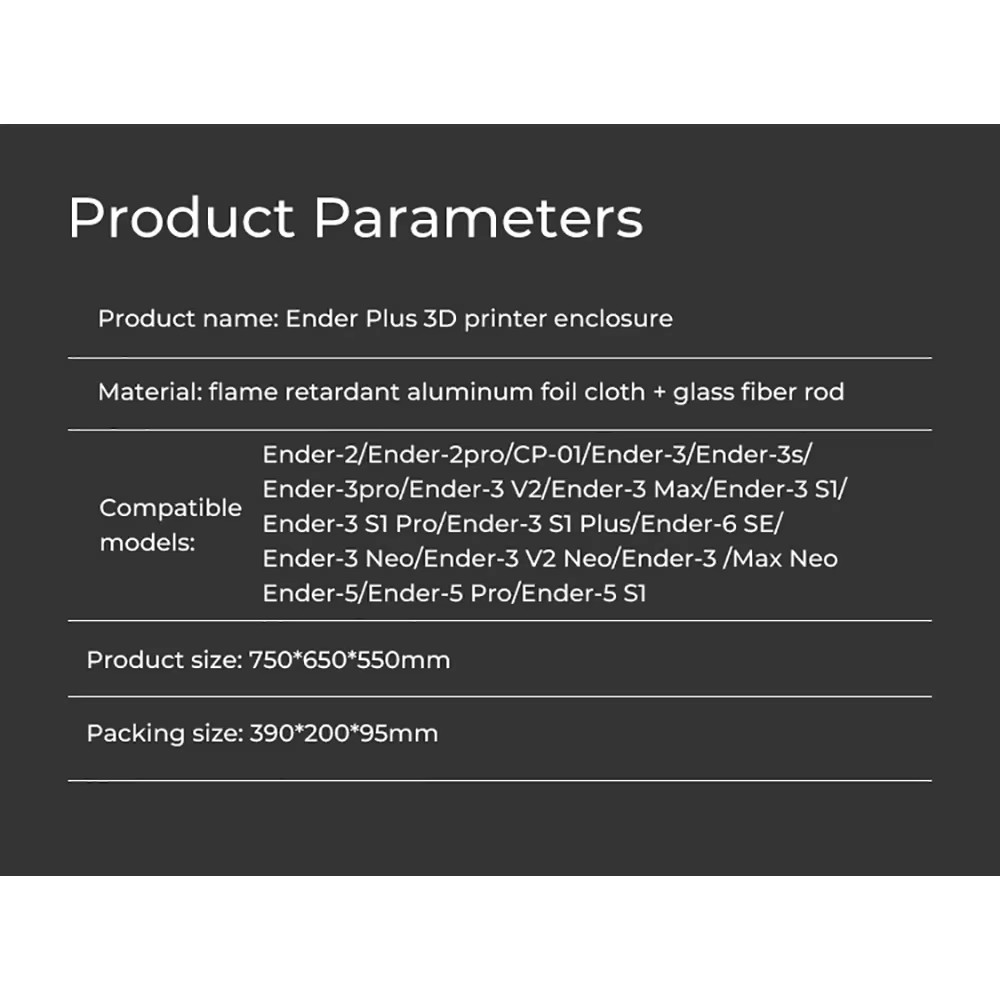 Gabinete para Impressora 3D CR - 3D Printer Enclosure Frame avaliação e preço